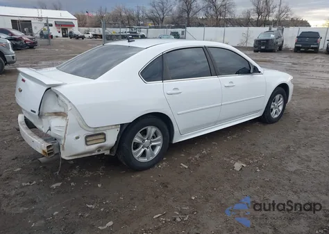 2012 Chevrolet Impala Lt z USA, uszkodzony, nr VIN 2G1WB5E30C1172986
